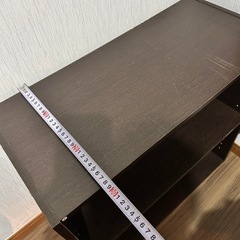 木目調の棚の画像