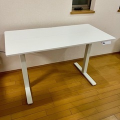 電動昇降デスクの画像