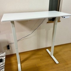 電動昇降デスクの画像