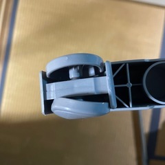 シングル 縦横伸長 ハンガーラック、フタ付収納ボックス2個の画像