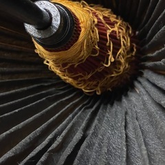 【美品】番傘　黒ブラック　シンプルの画像