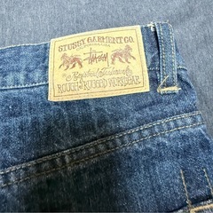 【No.4】stussyデニムハーフパンツ36の画像