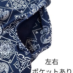 【CINEMAパーカーM】上着 個性的 ネイビーの画像