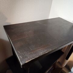 【40×70cm】レトロなヴィンテージ机★使いやすい大きさ！の画像