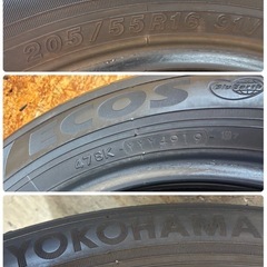205/55R16🌈YOKOHAMAタイヤECOS🌈サマータイヤ4本セット🌈管オの画像