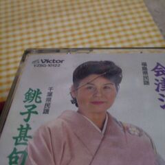 会津ショーネ節／銚子甚句　北海昌子　ケース割れあります。の画像