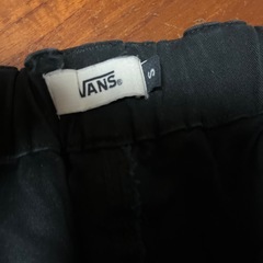 vans ブラックパンツの画像
