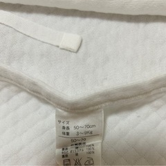 ベビー　短肌着の画像