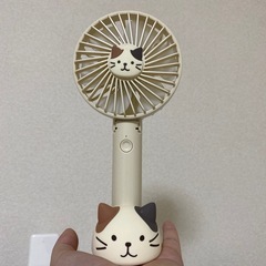 ハンディ扇風機の画像