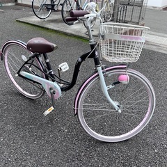 24インチ　子供用自転車　サイクルベースあさひ シェリールの画像