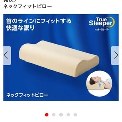 【未使用】トゥルースリーパー　ネックフィットピローの画像