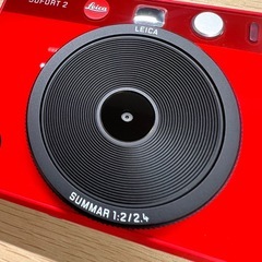 Leica SOFORT2 レッド【ほぼ未使用、フィルム付】の画像