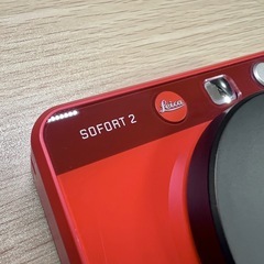 Leica SOFORT2 レッド【ほぼ未使用、フィルム付】の画像