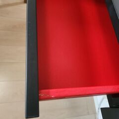 IKEA　イケア　ドレッサー　化粧台　黒の画像