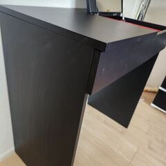 IKEA　イケア　ドレッサー　化粧台　黒の画像