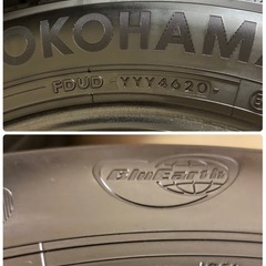 215/55R16🌈YOKOHAMAタイヤ🌈アイスガードIG60🌈日本製スタッドレス4本セット🌈管オの画像