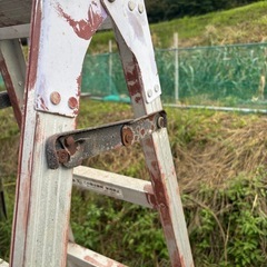 6段アルミ脚立2個の画像