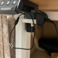 【美品】flexispot 電動昇降デスク　メープル天板　ホワイト脚の画像