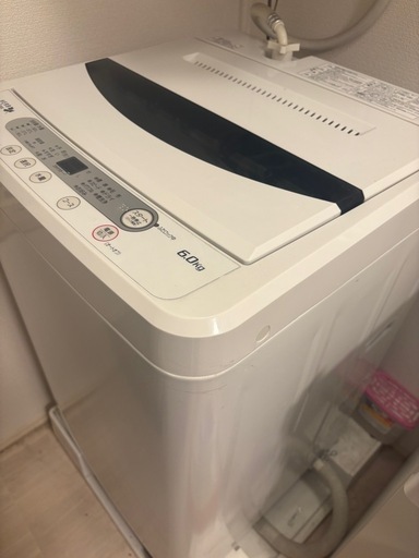 洗濯機　ヤマダ電機　6kg