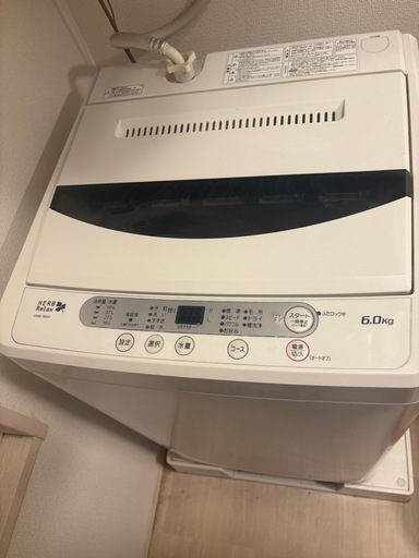 洗濯機　ヤマダ電機　6kg