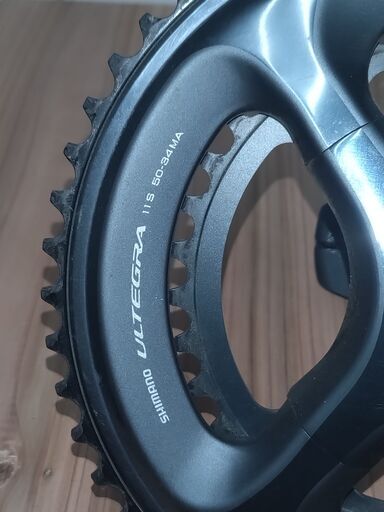 極美品 FC-6800 アルテグラ コンパクト 11s 50/34T 170 極美品 FC-6800 アルテグラ コンパクト 11s 50/34T 170 Shimano