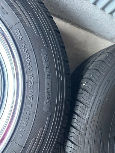 DAYTONAメッキホイール　タイヤ付き