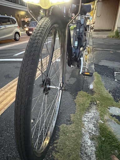 中古 Panasonic電動アシスト自転車　13.2Ah4点灯　大阪