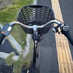 中古 Panasonic電動アシスト自転車　13.2Ah4点灯　大阪の画像
