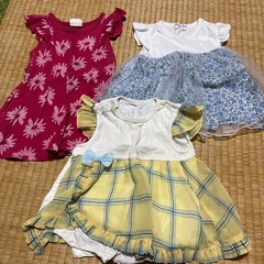 女の子　80 半袖　長袖の画像