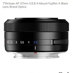 TTArtisan AF 27mm f2.8
の画像