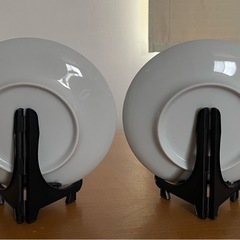 【キティー非売品】新品未使用‼︎ハローキティ陶器皿 2色セット　フコク生命90周年の画像