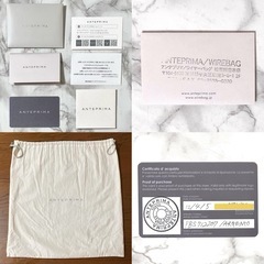 【極美品】ANTEPRIMA アンテプリマ ワイヤーバッグ ハンドバッグ シルバー 付属品完備の画像