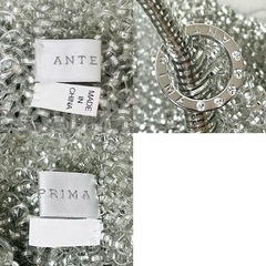 【極美品】ANTEPRIMA アンテプリマ ワイヤーバッグ ハンドバッグ シルバー 付属品完備の画像
