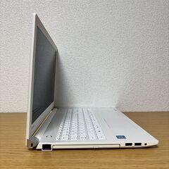【美品】東芝 dynabook✨白 SSD256GB Office2021付♪の画像