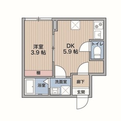 🏢安心の叶えRoom✨『1DK」八千代市勝田台南✨敷金礼金無料💰...