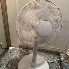 扇風機　無印良品　リモコン付きの画像