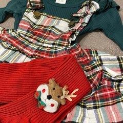 クリスマス　セットアップの画像