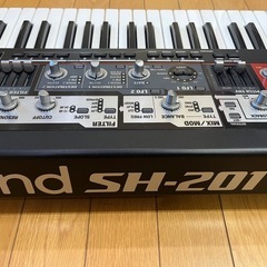 🉐お安く^ ^　Roland シンセサイザー🌟SH201の画像