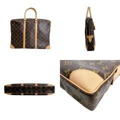 ルイヴィトン M53361 ビジネスバッグ ブラウン  LOUIS VUITTON ポルトドキュマン・ヴォワヤージュ モノグラムの画像