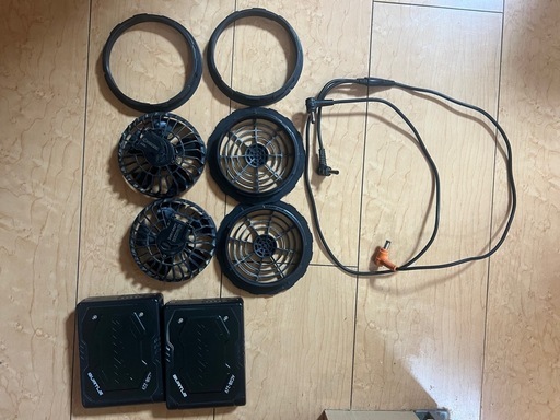 バートルエアークラフトAC08バッテリーAC08-1ファン