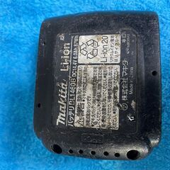 マキタ　充電式ブロワ　UB185D　中古　動作確認済み バッテリー付14.4V付き　送風機　の画像