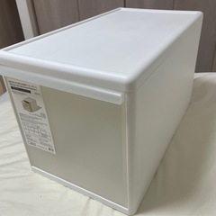like-it 収納ケースL ホワイト　収納ボックス 収納ケース 引き出し 衣装ケース　の画像