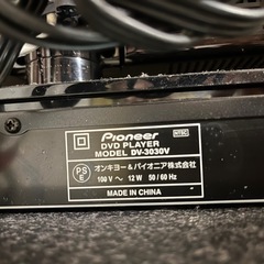 AQUOSテレビ、パイオニアDVDプレーヤーのセット　の画像