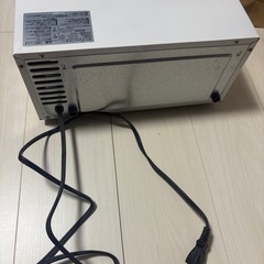 オーブントースター　白の画像