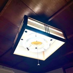 和風　ライトの画像