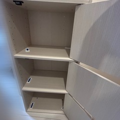 カラーボックス白の画像
