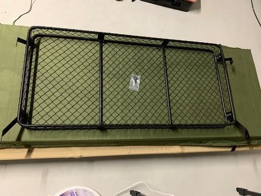 【限定値下げ中】スズキ 純正オプション  エブリイ　DA17V ハイルーフ用ルーフラック ネットラックルーフキャリア 荷室ラック