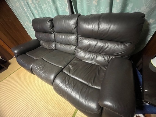 電動リクライニングソファ(ニトリ)