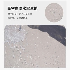 2.7m円径ガーデンパラソル・ベージュの画像