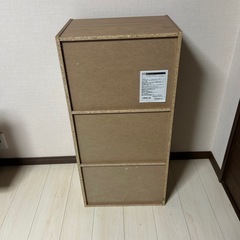 コーナン　3段カラーボックスの画像